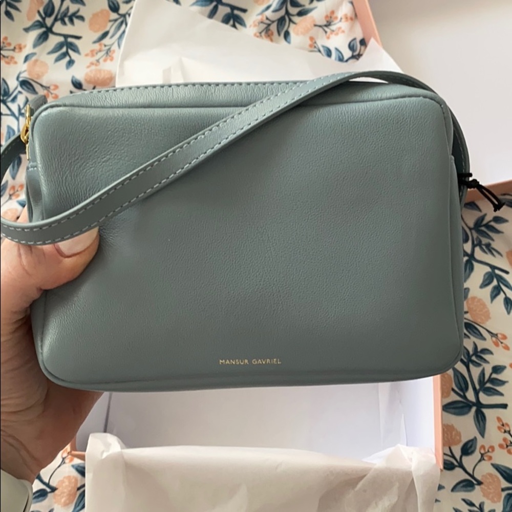 Mansur Gavriel double zip crossbody